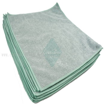 China Bulk washing microfiber towel Producer Custom Green Fast Dry Home Dusting Towel Kitchen Cleaning Dishcloth Towel Supplier for Europe Austria Sweden Europe